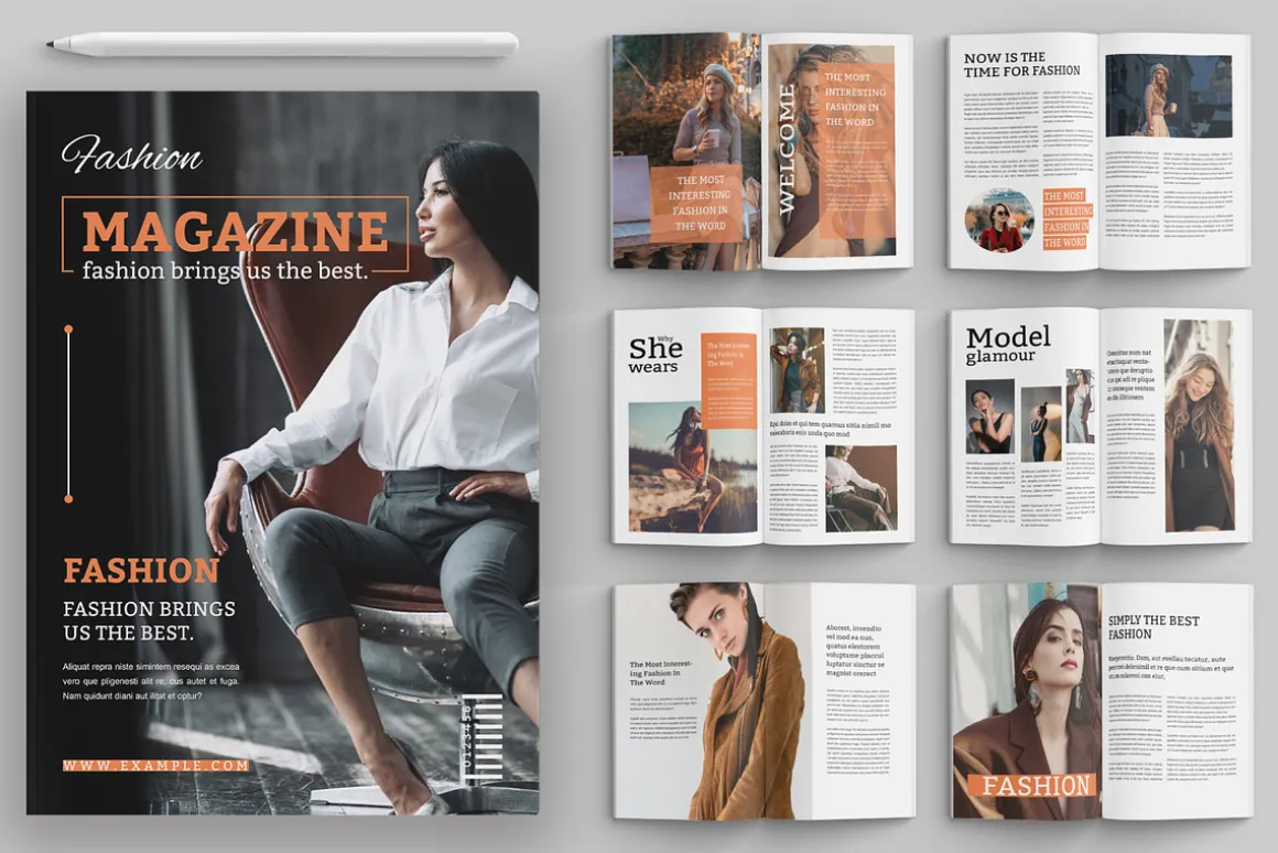 Fashion Magazine Layout
