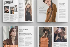 Fashion Magazine Layout