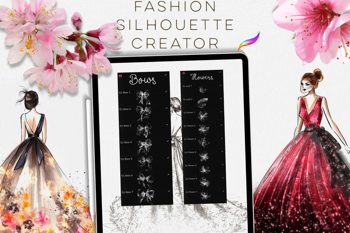 FASHION SILHOUETTE CREATOR Brushes