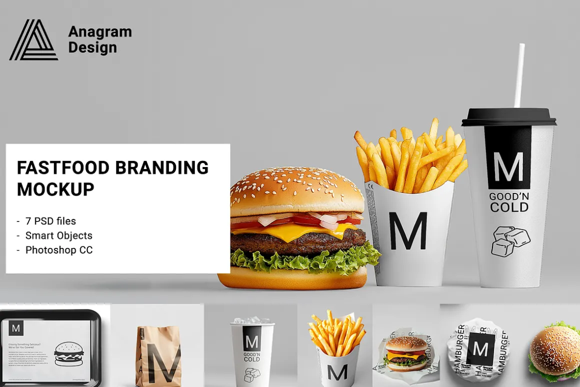 Fast food Branding Mockups