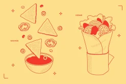 Fast Food Vector Illustration
