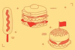 Fast Food Vector Illustration
