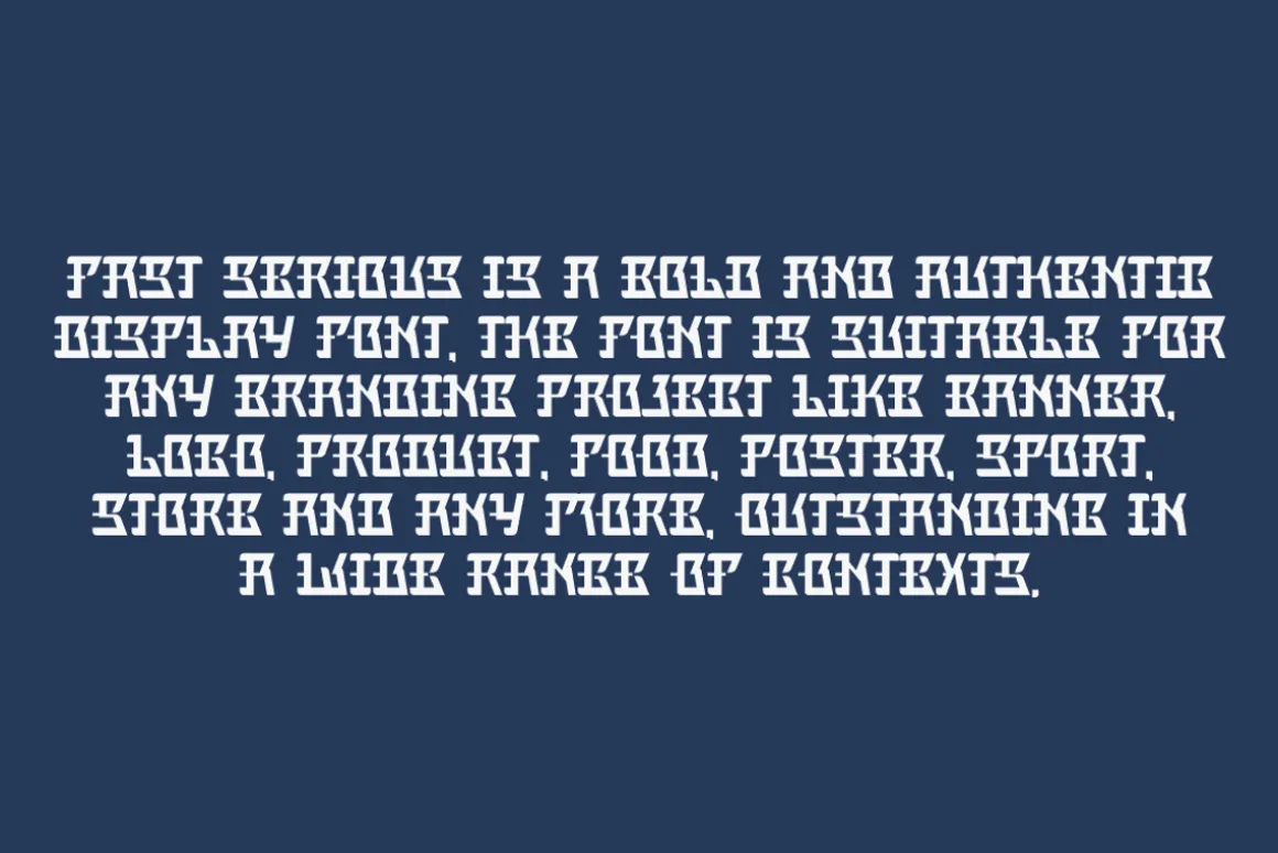 Fast Serious - Racing & Speed Font