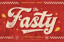 Fasty-Retro Font duo