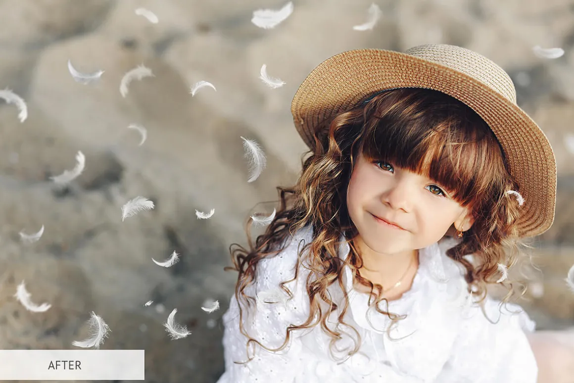 Feathers Overlays Photoshop