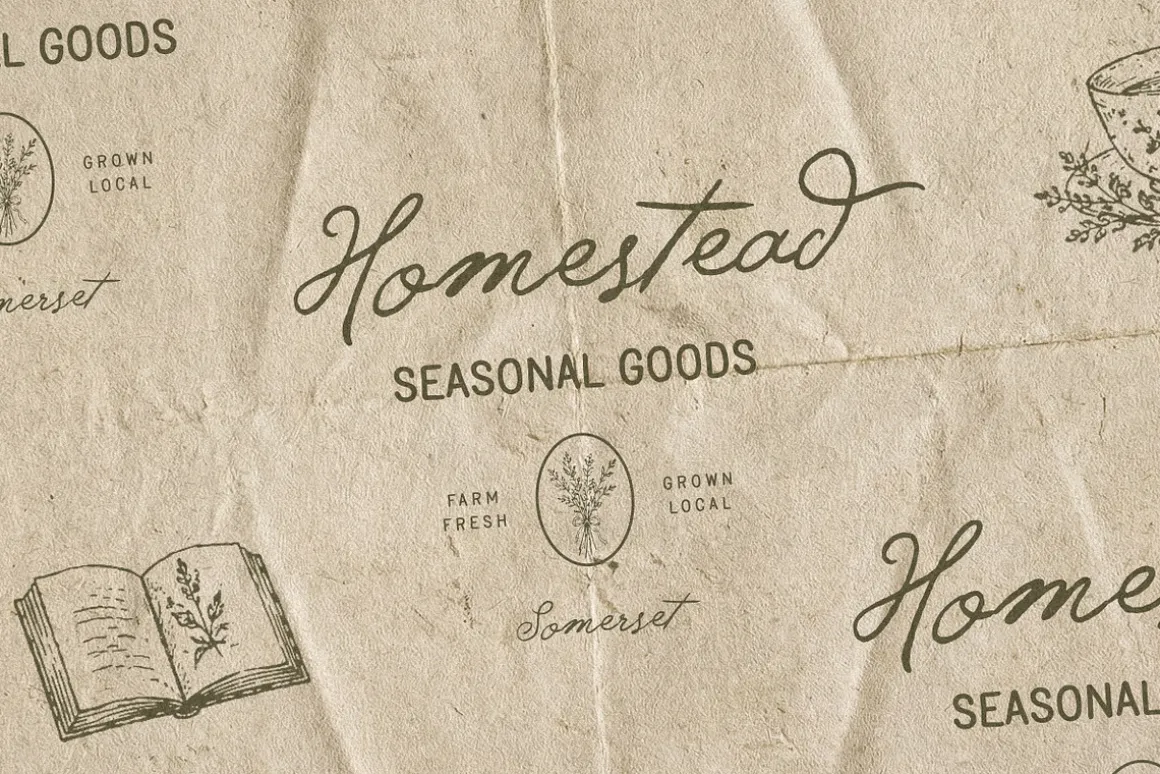 Feather Trace - Organic Font Duo