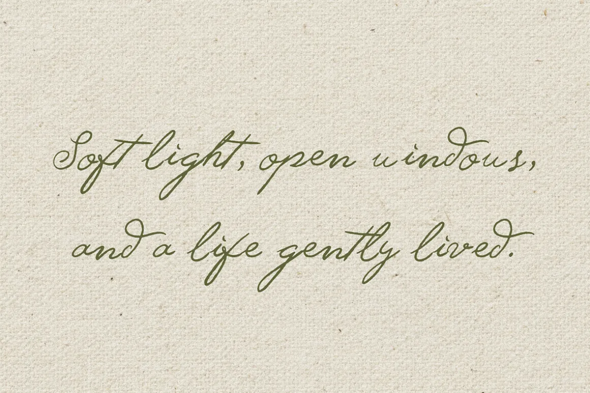 Feather Trace - Organic Font Duo