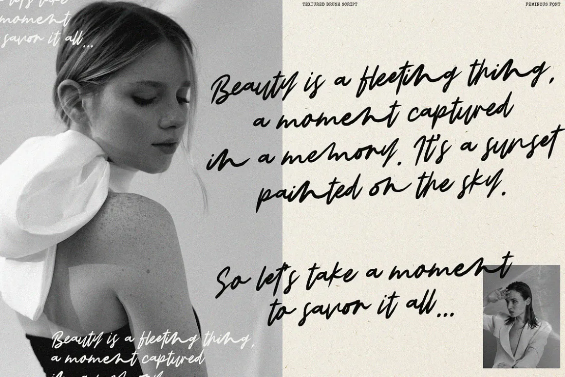 Feminous Font - Elegant Brush Script