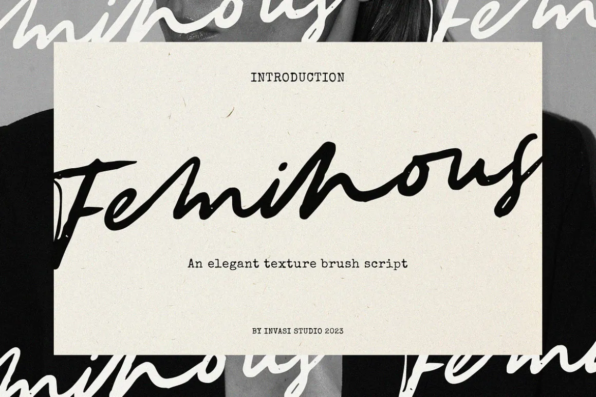 Feminous Font - Elegant Brush Script