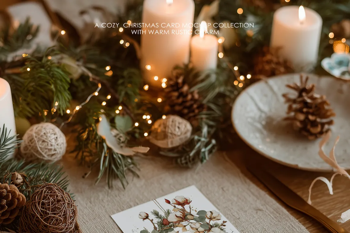 Festive Paper | Christmas Mockups