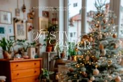 Festive Paper | Christmas Mockups