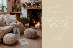 Festive Paper | Christmas Mockups