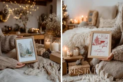 Festive Paper | Christmas Mockups