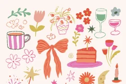 Festive Joy, patterns & illustration