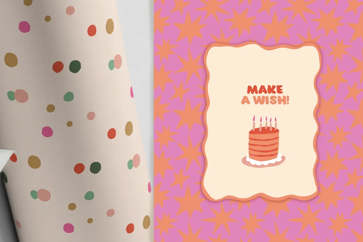 Festive Joy, patterns & illustration