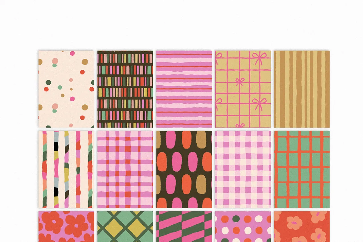 Festive Joy, patterns & illustration