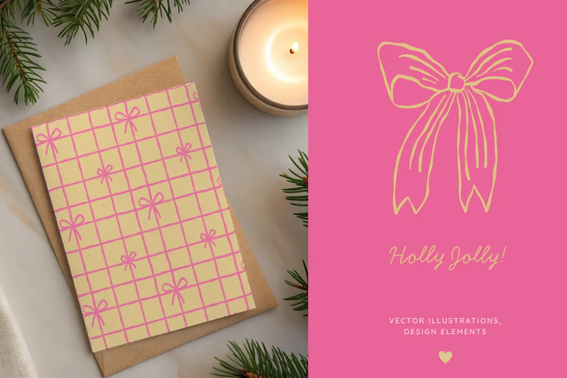 Festive Joy, patterns & illustration