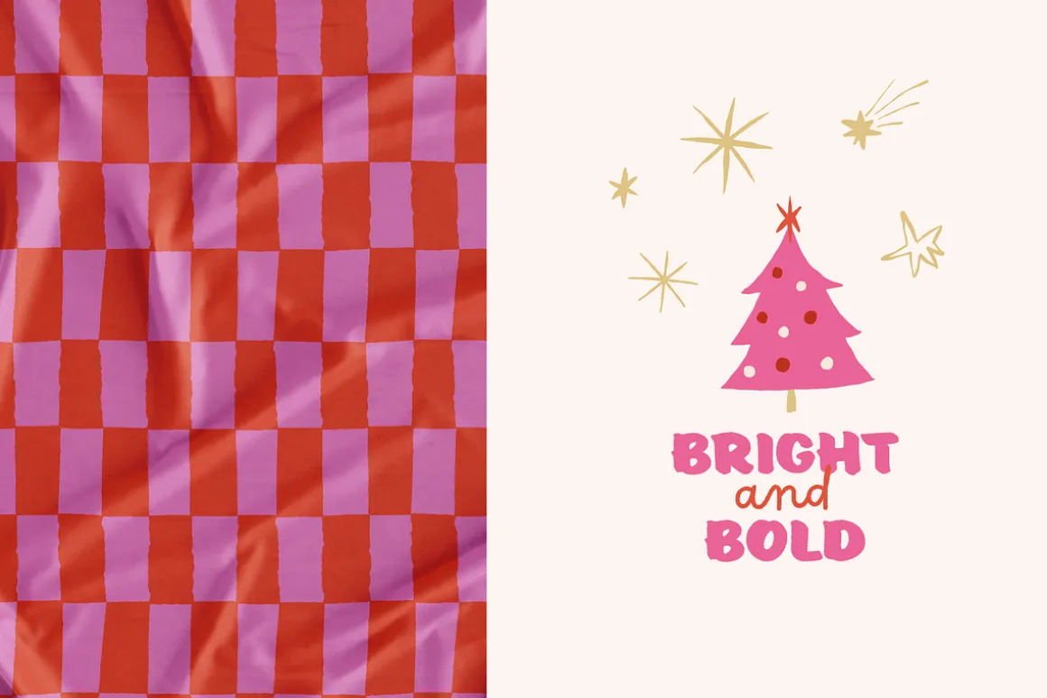 Festive Joy, patterns & illustration