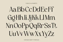 Fiagio – Elegant Vintage Serif