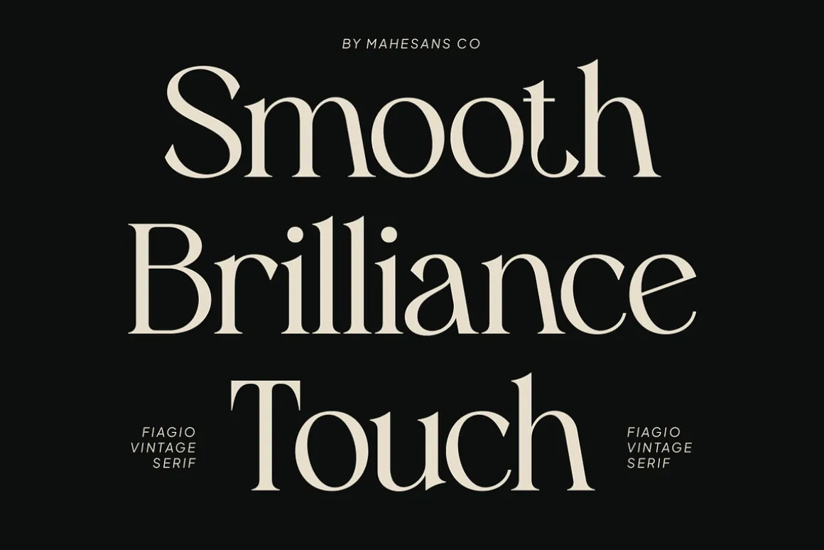 Fiagio – Elegant Vintage Serif