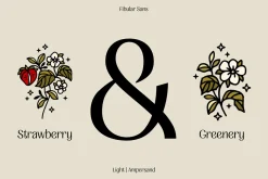 FIBULAR SANS - Variable Display Type