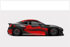 Fierce Racing Car Wrap Design