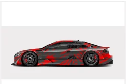 Fierce Racing Car Wrap Design