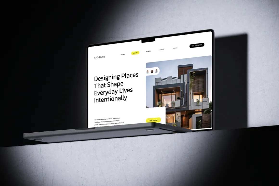 Figma Real Estate Landing Page