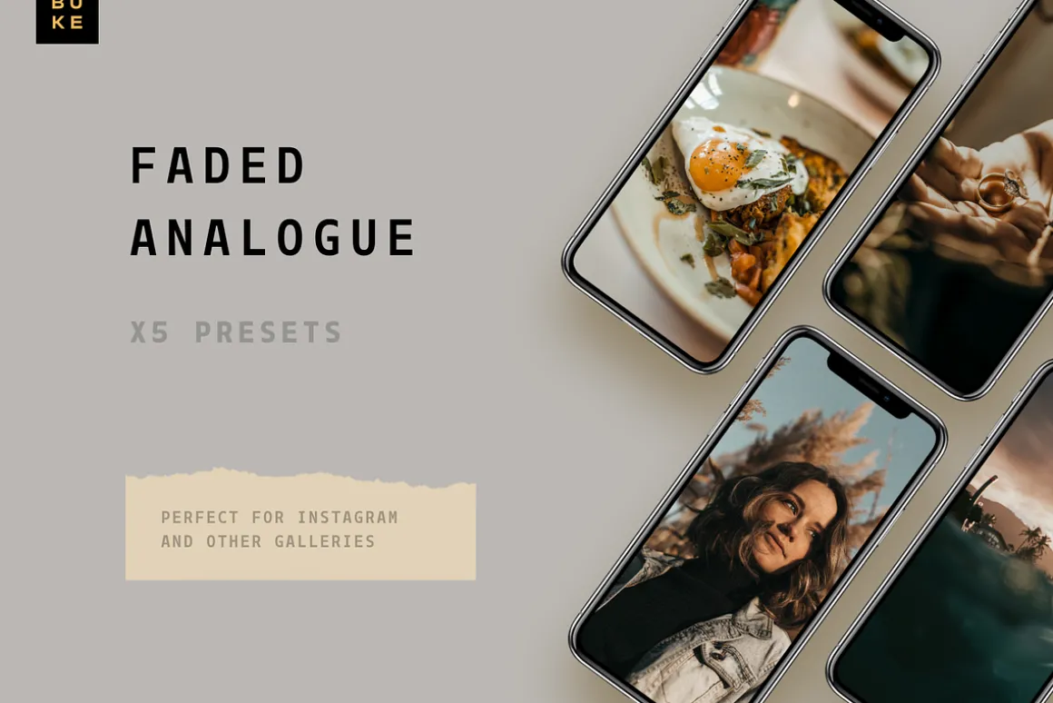 5 Film Lightroom Presets Bundle