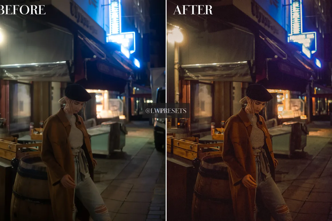 10 Film Look Lightroom Presets