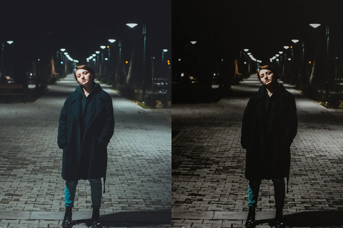10 Film Noir Lightroom Presets