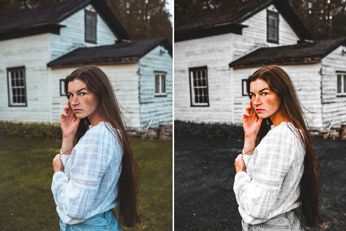 10 FILM NOIR Pro Lightroom Preset