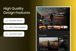 Film & TV Streaming Website Template