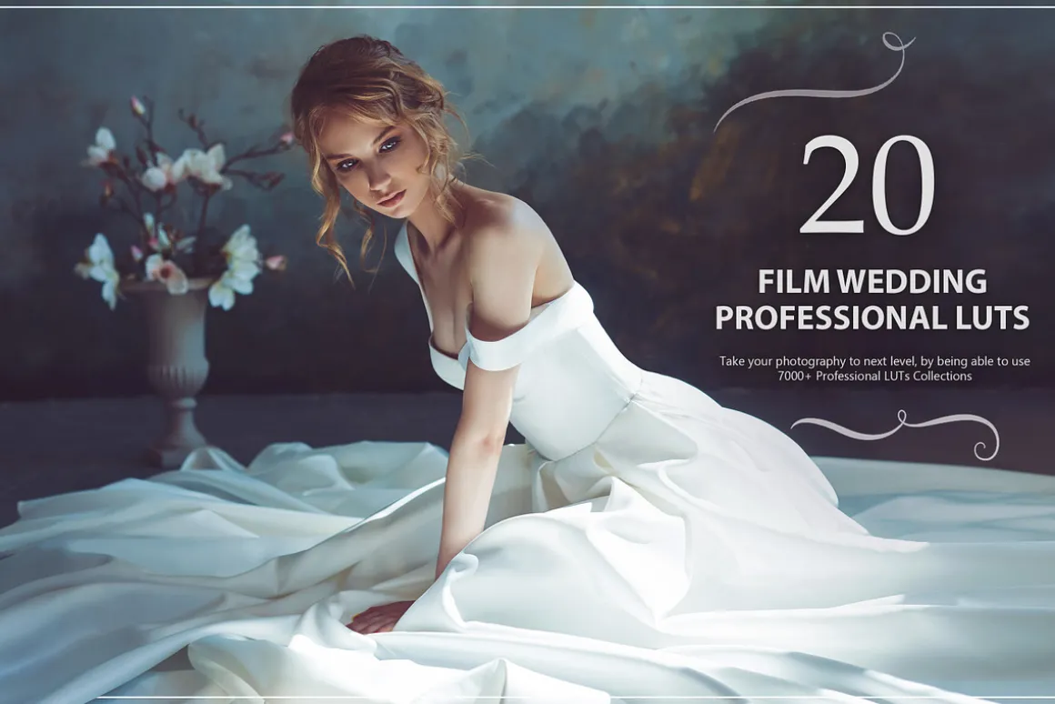 20 Film Wedding LUTs Pack
