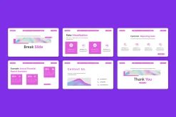 Financial Data Report Google Slides