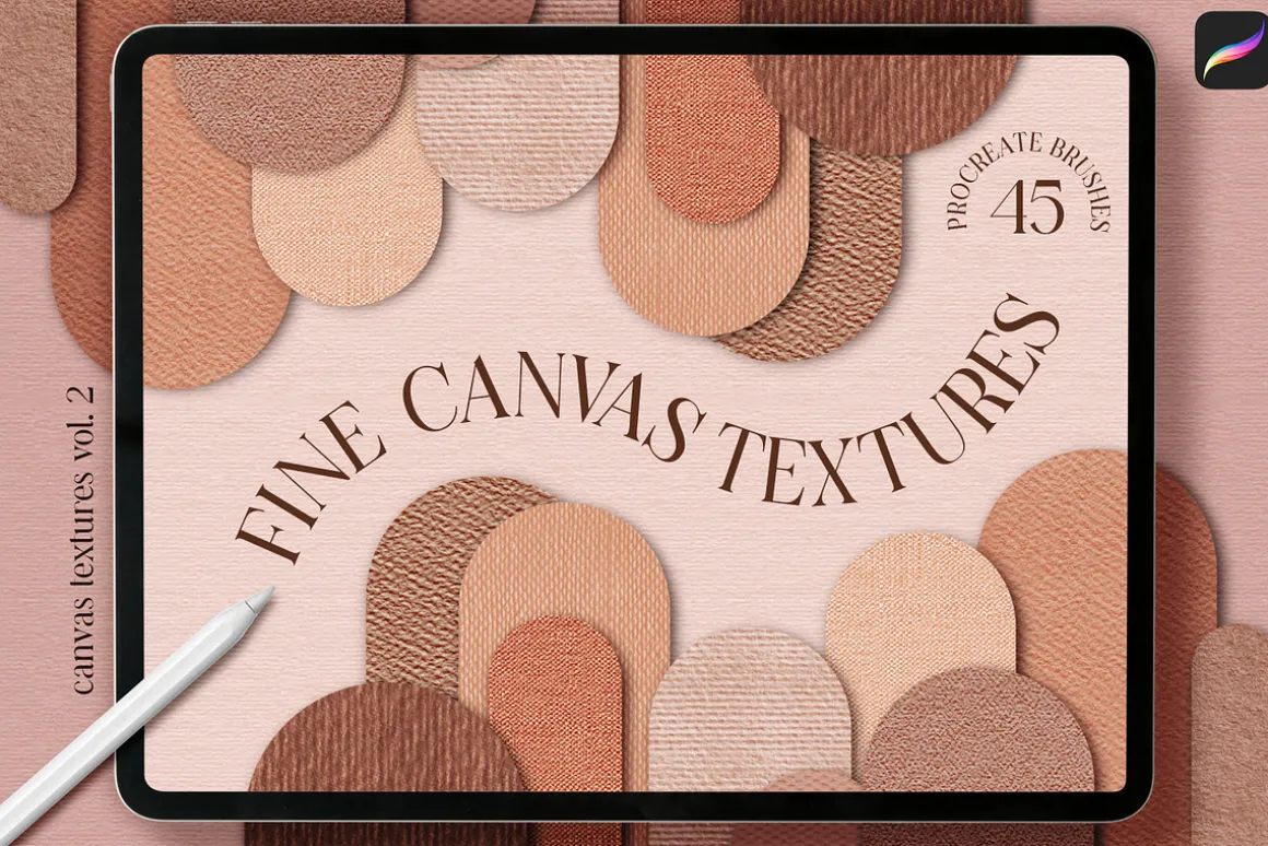 Fine Canvas Texture Brushes
