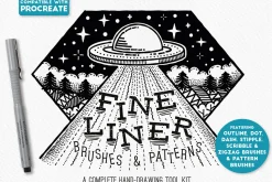Fine Liner Brushes & Patterns
