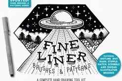 Fine Liner Brushes & Patterns