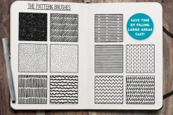 Fine Liner Brushes & Patterns