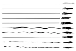 10 Fine Liner Brushes Procreate