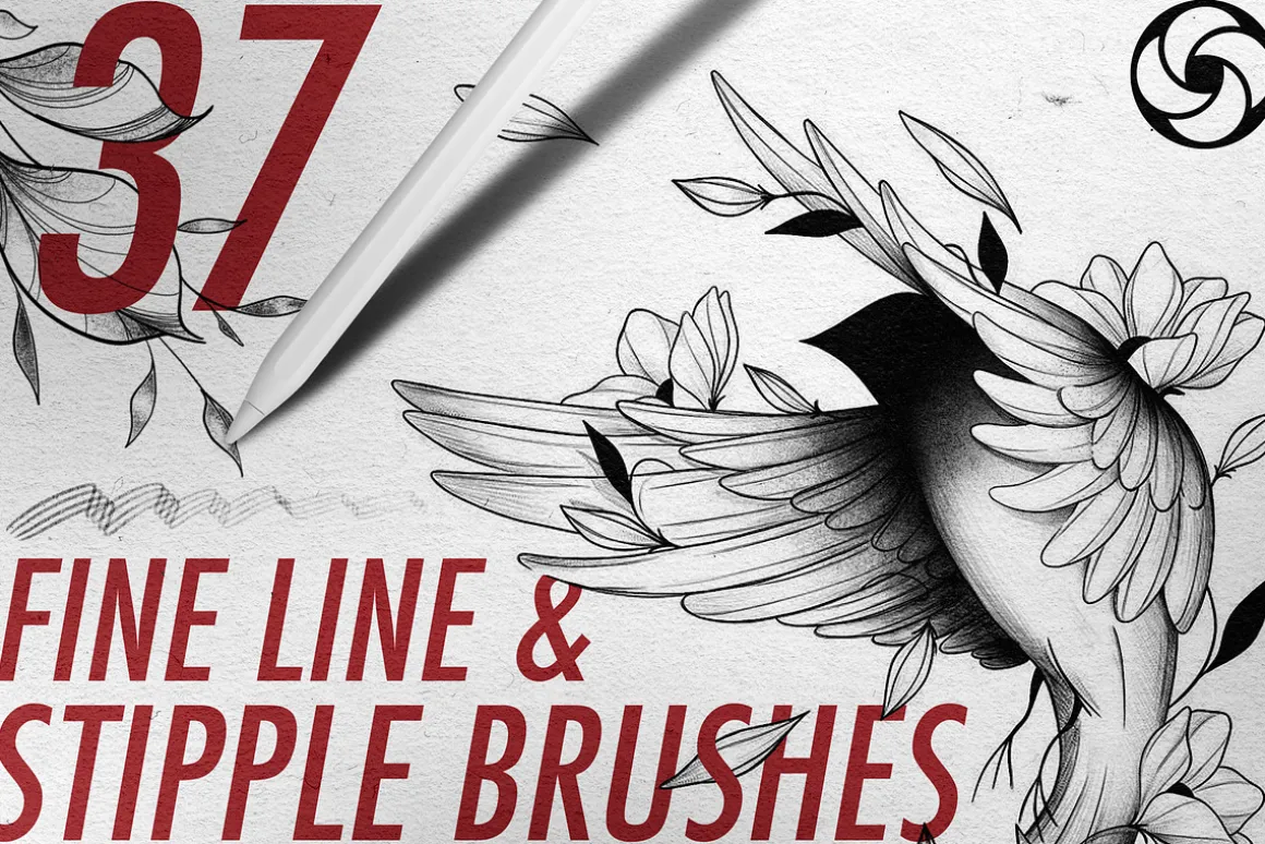 Fine Line & Stipple Brushes