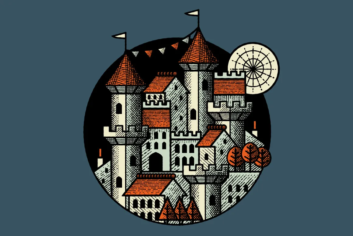Finest Vintage - Illustrator Brushes