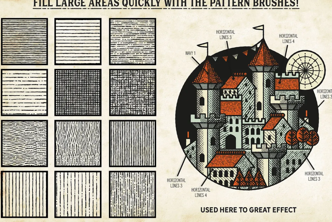 Finest Vintage - Procreate Brushes