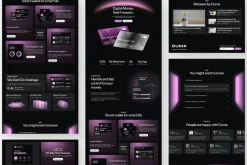 Fintech Landing Page Figma Template