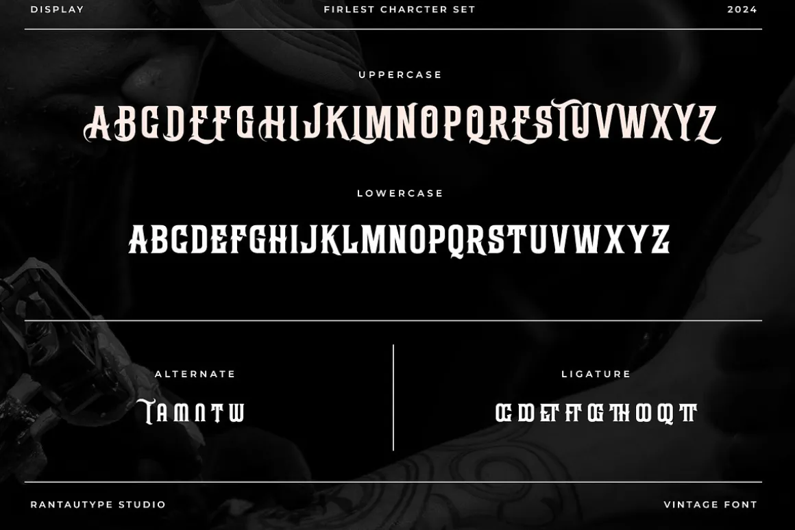 Firlest Old Vintage Font