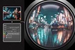 Fisheye Lens Square & Poster Effect