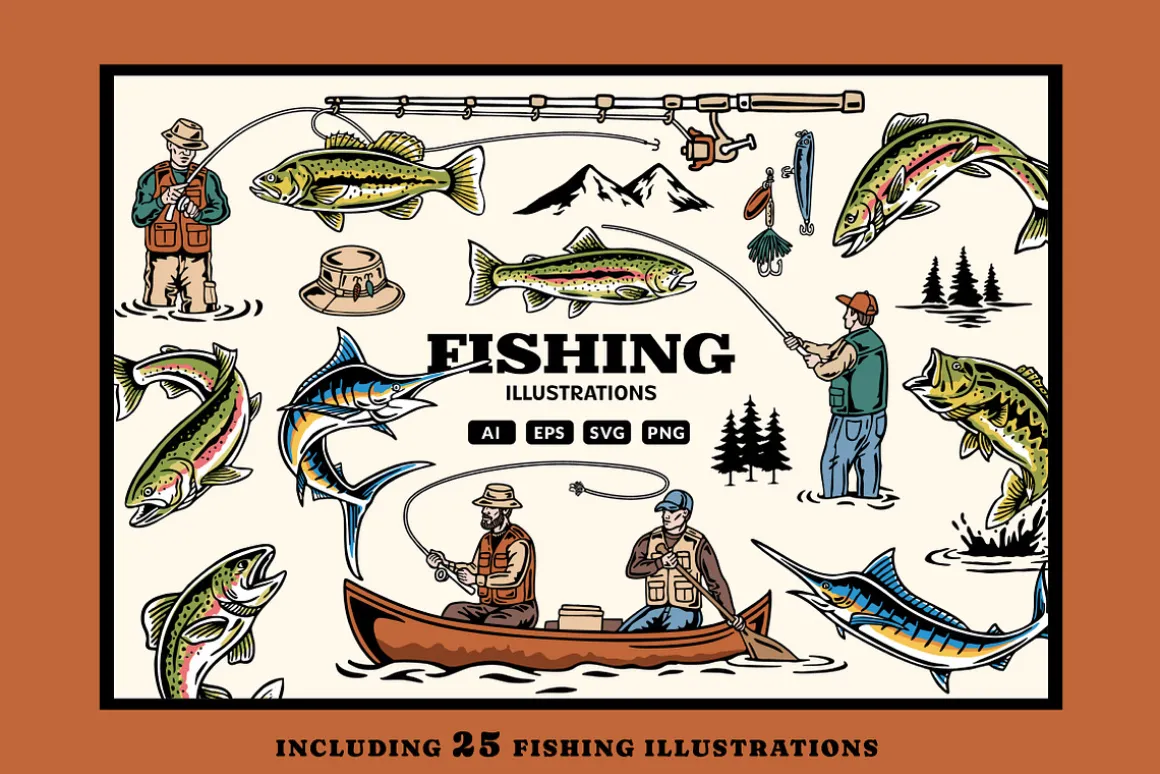 Fishing Design Collection
