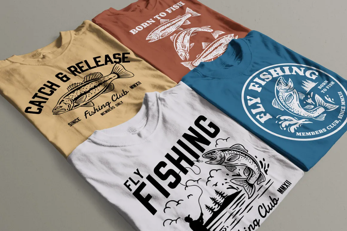 Fishing Design Collection - Mono