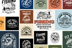 Fishing Design Collection - Mono