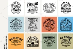 Fishing Design Collection - Mono
